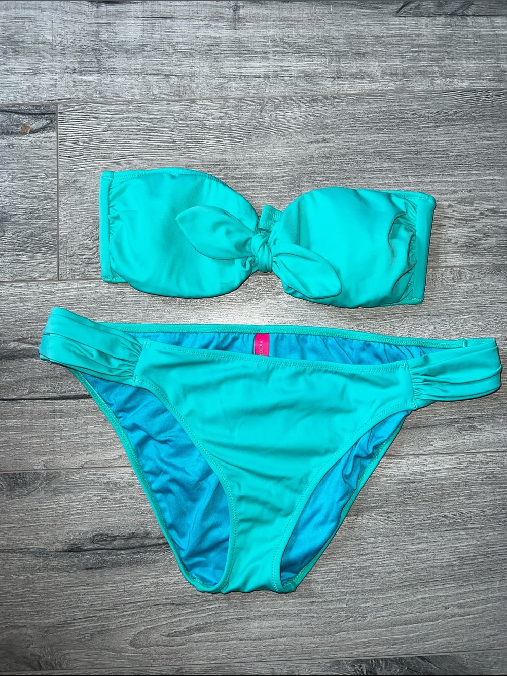 Victoria's Secret Turquoise Bandeau Bikini